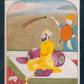 Sikh Historical Art Print of Guru Nanak Dev, Guru Ram Das, Baba Deep Singh & Maharaja Bhupinder Singh Vintage Devotional Poster