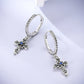 925 Sterling Silver Earrings Rings Necklaces Bracelets For Woman Cross Christianity Drop Earring Fit Charms DIY Fine Jewelry