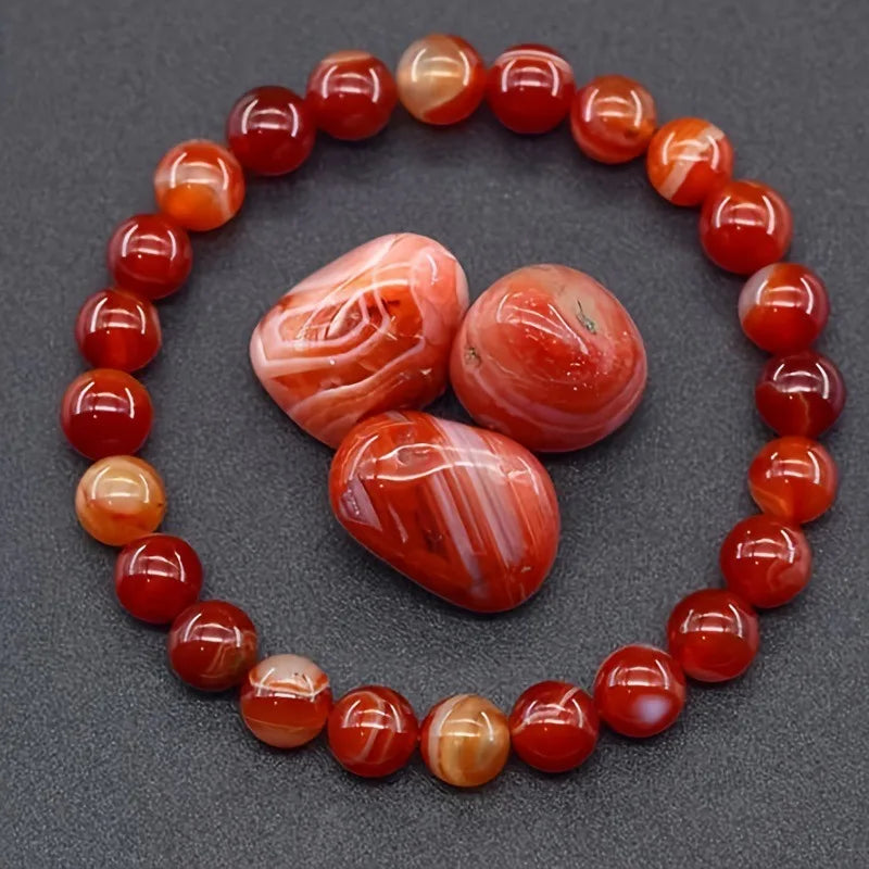 6/8mm Reiki Blue Apatite Bead Bracelet Men Women Natural Stone Blood Circulation Stimulate Enthusiasm Health Care Couple Jewelry