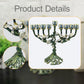 Traditional Menorah Candelabra Candelabrum Hotel Party Hanukkah Candleholder
