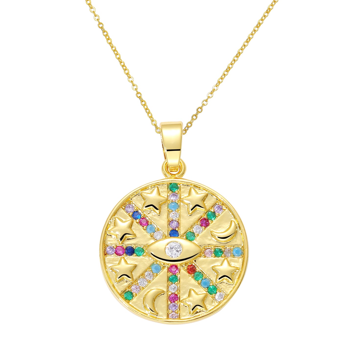 Juya Handmade Copper Adjustable Chains Micro Pave Zircon Enamel Greek Evil Eye Of Fatima Hamsa Hand Bracelets For Women Men