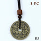 Ancient Chinese Coin Model Mountain Ghost Money Traditional Feng Shui Amulet Of Wealth Leizu Good Luck Coin Hanging Decoration