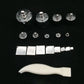 17Pcs Grams Calibration Weight Set M1 M2 10mg-100g Precision Digital Scale Weights Set Jewelry Scale Balance Weighting Tools