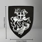 Archangel Michael Embroidery Patch Tactical Morale Badge Print Armband Hook Loop Military Patches Backpack Clothing Sticker