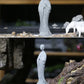 Buddha Stone Statue Little Buddhist Monks Tibetan Buddhism Figurines Zen Garden Ornament Meditation Home Aquarium Decoration