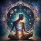 Universe Mysteries Meditation Chakras Indian Buddha Classic Religion Art Canvas Painting Abstract Figure Poster Print Home Decor