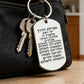 1PC Hebrew Scripture Mezuzah Pendant Keychain for Women/Men Stainless Steel Silver Color Jewish Keyring Jewelry Tefilat HaDerech