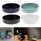 Bonsai Flower Container Round Plastic Ikebana Vase Traditional Arrangement Pot for Living Room Decor