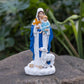 Christmas Nativity Scenes Ornaments Home Decoration Resin Gift Virgin Mary Sheep Christian Home Decor Catholic Religious Statues