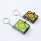 Creative Mini Bible Keychain Real Paper Can Read Religion Christian Cross Keychain Holder Car Keychain Fashion Gift Jewelry