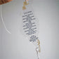 10pcs Prayer of the Way Hebrew Souvenir Gift Car Pendant Hanging with Tassel Wires Hamsa Custom Blessing Bar Mitzvah Israel Map