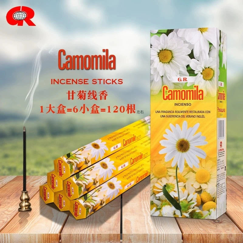 T68 20Pcs India Incense Sticks - Handmade Sandalwood/Lavender/Lemon Aromatherapy Sticks for Meditation