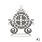 St. Benedict Cross Craft Ornament Enamel Metal Saint Statue Car Home Office Table Decoration Religious Blessing Decor