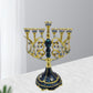 Hanukkah Star Menorah David Candelabra Candle Candlestick Holder Hand Paited Home Decoration Party Festival Candleholder Gifts