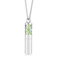 Twelve Constellations Aromatherapy Essential Oil Pendant Lockets Perfume Storage Diffuser Necklace 316L Stainless Steel Jewelry
