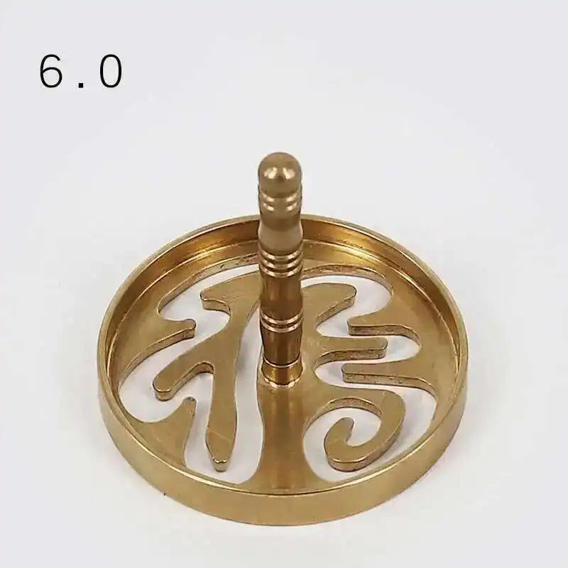 Incense Burner Accessories Copper Metal Lotus Cloud Hollow Out Printing Pressing Equipment Tools Chinese Living Room Incense