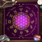 Tarot Tablecloth Mandala Flower Of Life Altar Cloth For Divination Meditation Circle Galaxy Tarot Mat Spiritual Oracle Card Pad