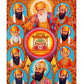 DIY 5D Diamond Painting The Unique Paintings Of Ten Sikh Masters full square/round Diamond Mosaic Religious Home Decor R276