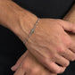 Waterproof 316L Stainless Steel Cross Bracelet Men Christian Faith Cross Charms Curb Chains Fashion Jewelry
