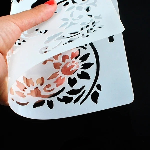 A4 29 *21cm Arab Islam DIY mandala mold for painting stencils stamped photo album embossed paper card on wood, fabric, wall