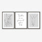 Together Is Our Favourite Place To Be Bedroom Print Wall Art Above The Bed Decor Line Text Art Minimalist Decoration Gift Poster