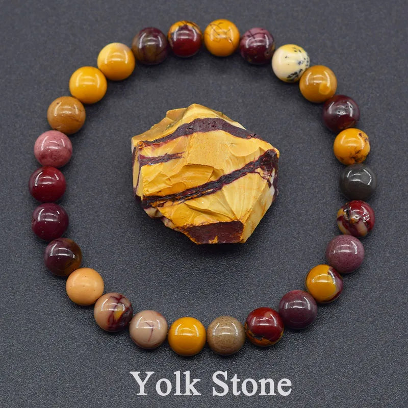 Natural Stone Real Red Jasper Prayer Bead Bracelet Women Men Rosary Stretch Elastic Bracelets Yoga Meditation Jewelry Wholesale