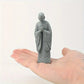 1Pcs Wishing Monk Buddhist Micro Landscape Stone Fish Tank Moss Landscaping Zen Oriental Aesthetics Garden Ornaments