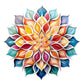 Mandala Wall Sticker Art Mural Bathroom Toilet Decor Living Room Cabinet Refrigerator Home Decoration Decals S389