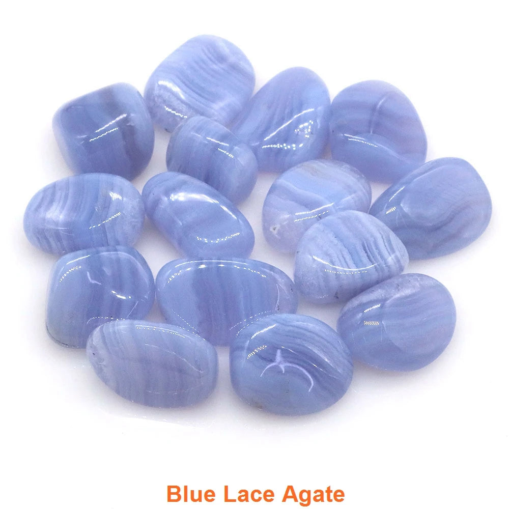 Natural Tumbled Stones Healing Crystals Quartz Gems Bulk Ore Gravel Specimen Energy Mineral Tank Aquarium Garden Home Decoration