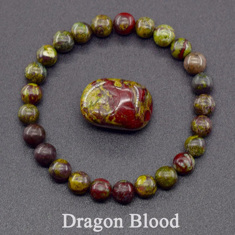 Natural Stone Real Red Jasper Prayer Bead Bracelet Women Men Rosary Stretch Elastic Bracelets Yoga Meditation Jewelry Wholesale