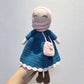 Knitted Islamic Toys Crochet Dolls Hijab Muslim Quran Ramadan Kids Halal Eid Al-Fitr Gifts Educational Plush Dolls