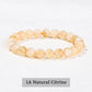 JD Natural Stone Beads Bracelet Amethyst Tiger Eye Crystal Quartz Agate Gem Beads Bangles Women Men Reiki Healling Jewelry Gift
