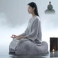Ergonomic Design Memory Foam Meditation Mat Eco-Friendly Removable Washable Sitting Yoga Practice Body Support Floor Cushion for