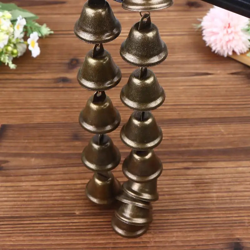 35/48cm 6/9 Bells Pendant Handmade Metal Wind Chime Outdoor Wind Chime With Decorative Chain Household Garden Decoration