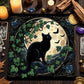 Divination Altar Cloth Civet Cat Tarot Tablecloth For Tarot Card Reading Decorative Voo-Polyester Oracle Card Mat