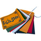 10pcs/string Tibetan Buddhist Supplies Mini Colorful Prayer Flags Five Colors Flannel Buddhist Ceremony Flag Horse Flag Temple