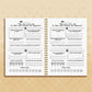 EMOTIONAL JOURNAL --Adult Mental Health Planner,Wellness Workbook,Therapy Worksheet,Anxiety Management,Self Care Tracker