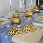 Eid Mubarak Acrylic Ornament Ramadan Mubarak Home Table Decoration Wooden Sign 2026 Islamic Muslim Party Decor Eid Al Adha Gift