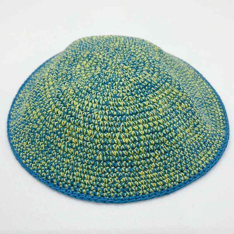 Jewish Kippa 17cm Knitted Kippah Yarmulke Skullcap