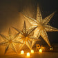 30-75cm Hollow Star Hanging Pendant Eid Mubarak Ramadan Decor 2025 Christmas Decor For Home Islamic Muslim Party Ramadan Kareem