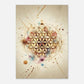 Boho Flower of Life Meditation Poster Positive Energy Sacred Geometry Canvas Painting Spiritual Wall Art Living Room Home Decor