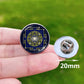 Metatron Cube Stainless Steel Pin Badge Sri Yantra Sacred Geometry Glass Brooch for Men Women Bag Decoration