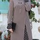 Muslim Women Long Tops Islamic Sets Women Muslim Pants Ramadan Prayer Clothes 2 Piece Islamic Attire Abaya Dubai Robe