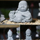 Buddha Stone Statue Little Buddhist Monks Tibetan Buddhism Figurines Zen Garden Ornament Meditation Home Aquarium Decoration