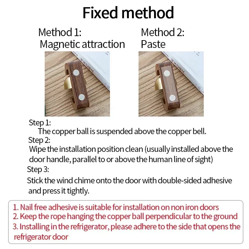 Wooden Door Bell Japanese Wind Chime Door Chime Room Decor Home Front Doorbell Landscape Bell Shopkeeper Remind Bell 풍경