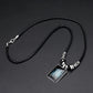 2024 Personalized Pendant Necklace Galaxy Constellation Design 12 Zodiac Sign Horoscope Astrology Necklace For Women Men Resin J