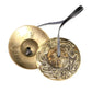Handmade Tibetan Singing Bowl Set for Meditation Brass Chime Bells Yoga Mindfulness Healing Sound Therapy Zen Gongfu Chai Tea