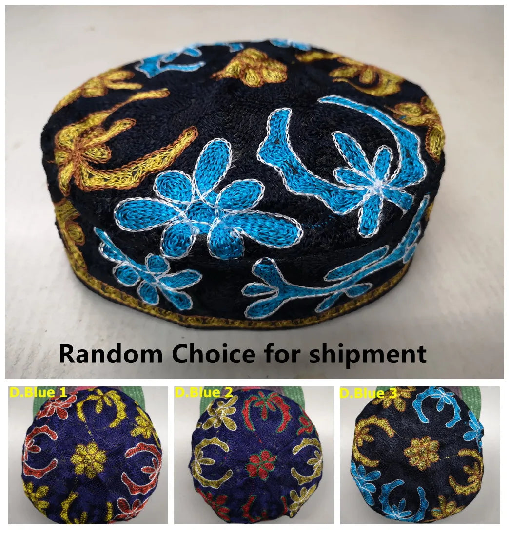 BUCHARIAN EMBROIDERED KIPPAH KIPPOT YARMULKA