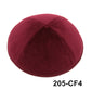 GIU 19cm Jewish Velvet Kippah Kippot Kipa Caps Skullies Beanies Yarmulke Kipot Dome For Wedding And Events