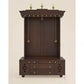 Traditional South Indian Wood Temple with Door Australia Hot Sale Custom Large Size Durable Polished Temple Family UK
